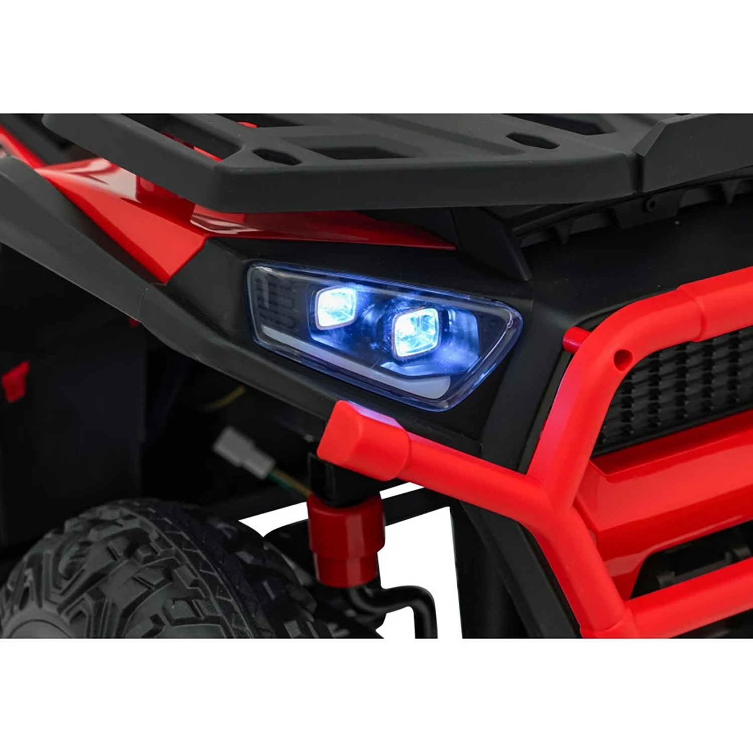 Детский электромобиль квадроцикл X-Robust (красный, 24V, 4WD, пульт, EVA) - XMX651-24V-4WD-RED