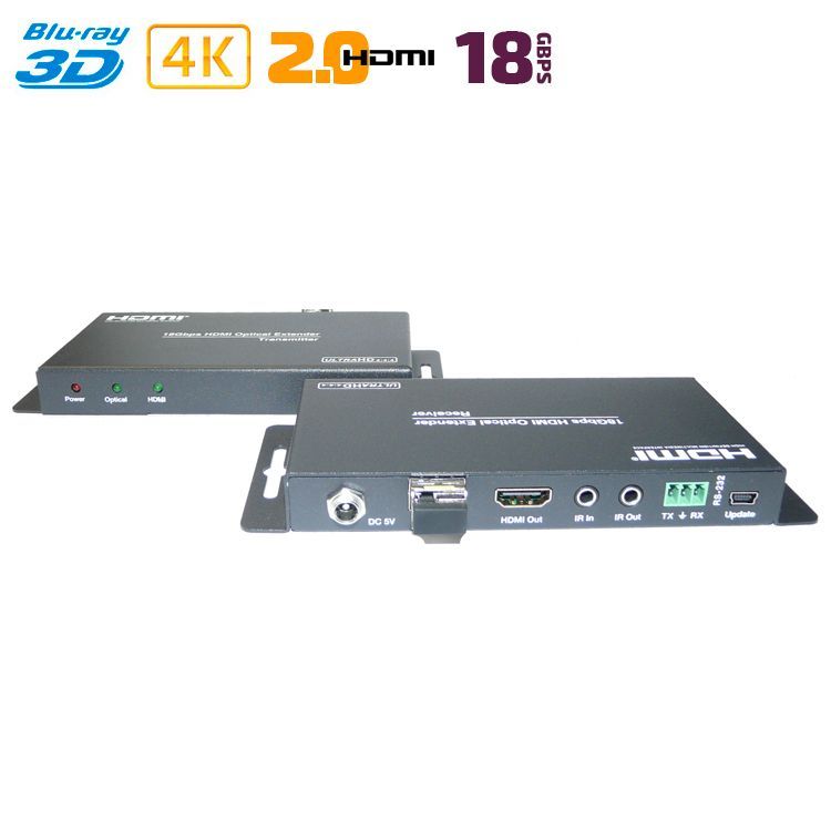HDMI 2.0 удлинитель по оптике Dr.HD EF 1000 Plus 2.0