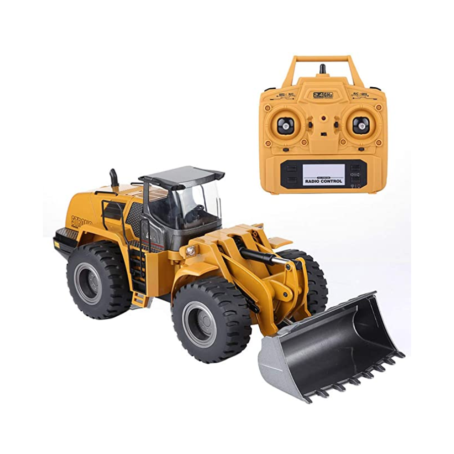 Радиоуправляемый погрузчик бульдозер HUI NA TOYS 1:14 2.4G - HN1583