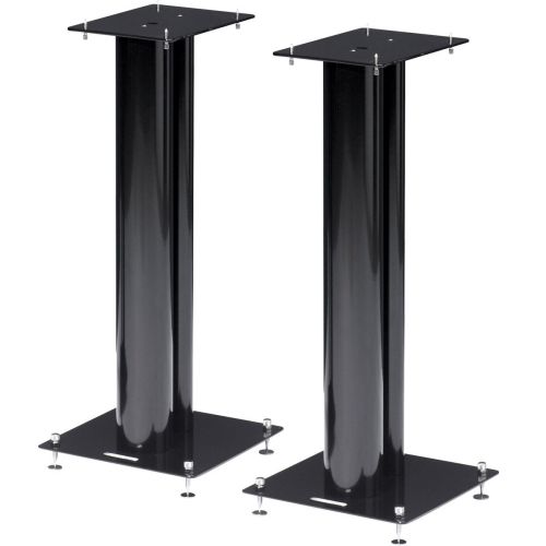 NorStone Stylum 2 black подставки под акустические системы, черные, высота 60см