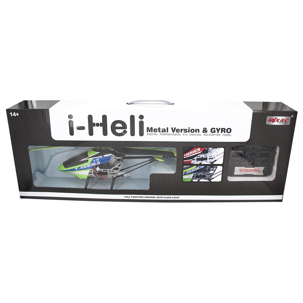 Радиоуправляемый вертолет MJX R/C i-Heli Shuttle Green T11/T611 - T11