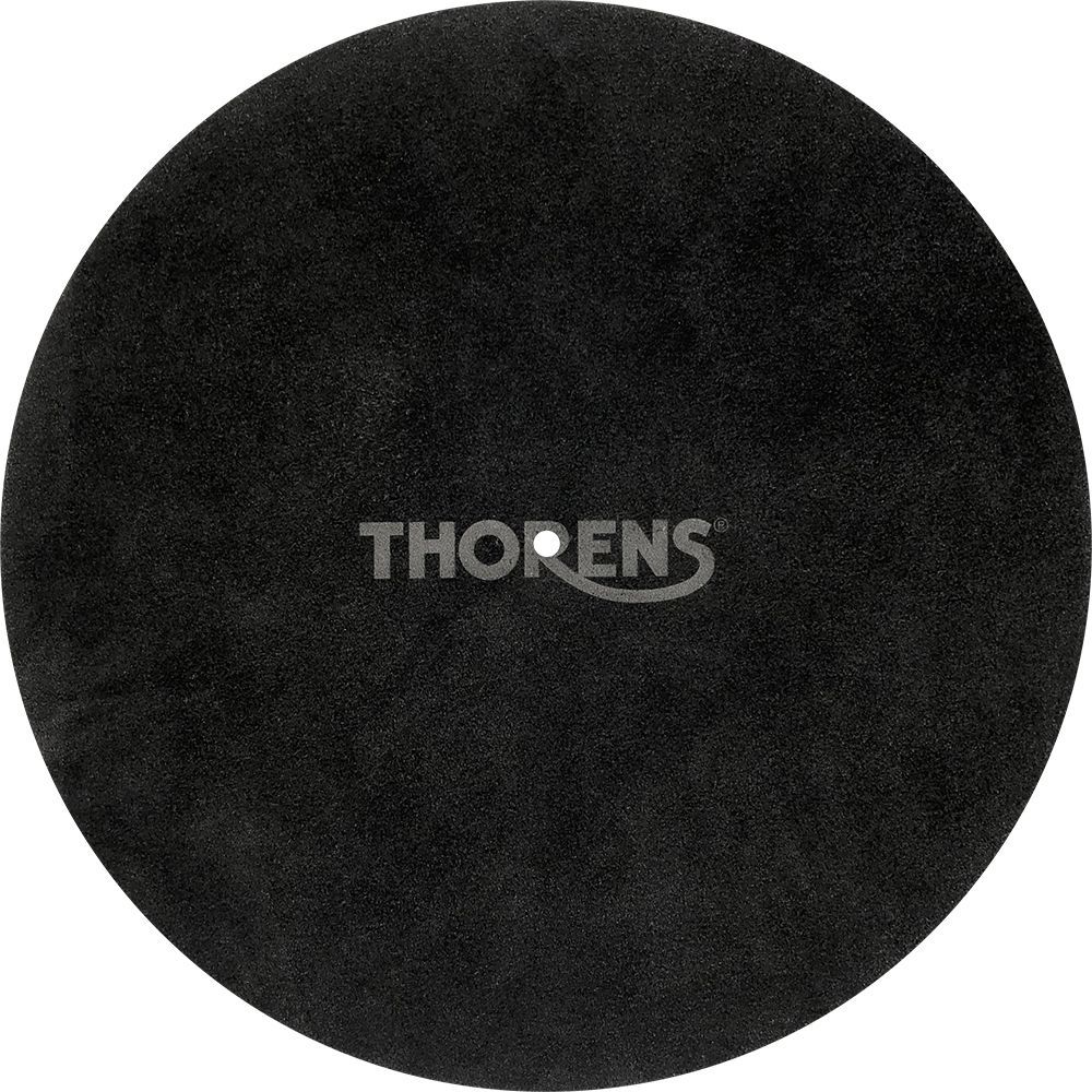 Thorens leather turntable mat black мат для диска