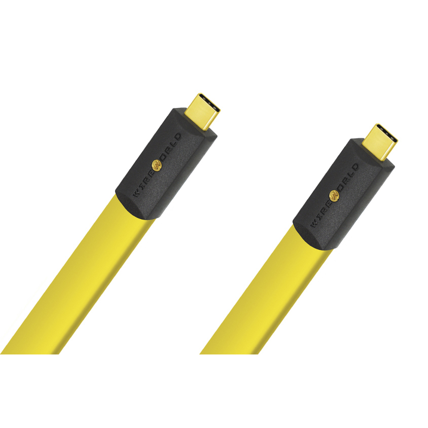 Wireworld Chroma 8 USB 3.1 C-C Flat Cable 1.0m кабель USB тип C-C (C31C1.0M-8)