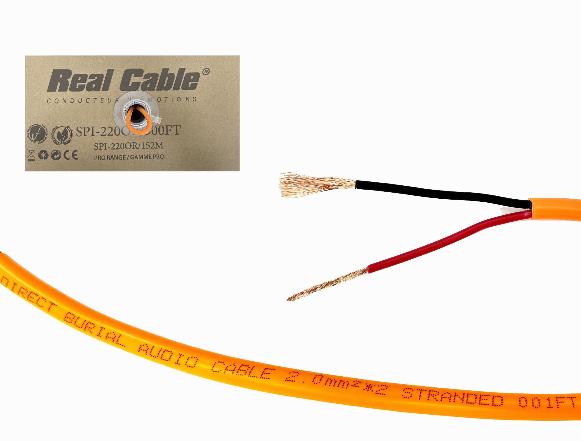 Real Cable SPI-220OR/500FT кабель акустический