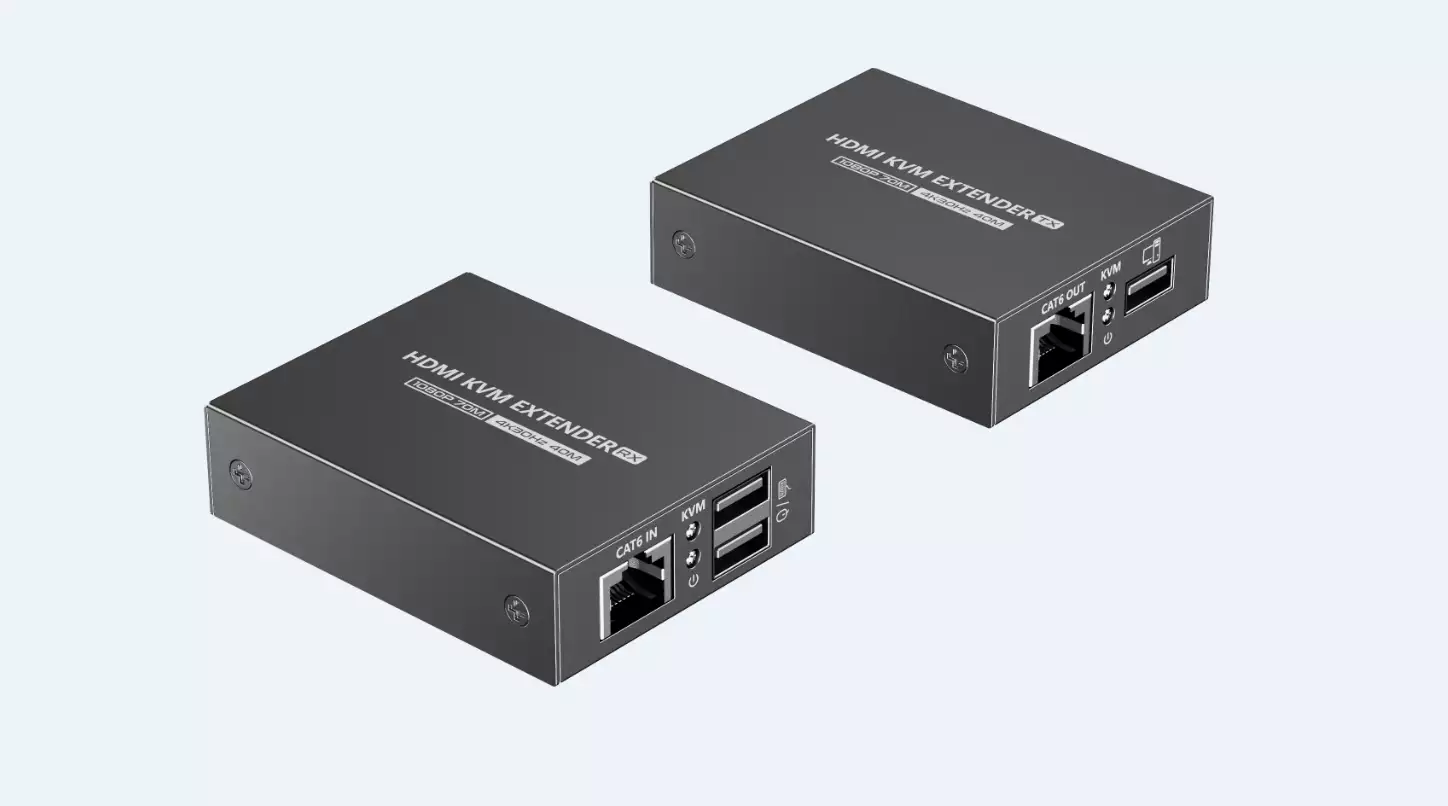 Lenkeng удлинитель KVM HDMI, 4K, CAT6/7 до 40/70 метров LKV372KVM