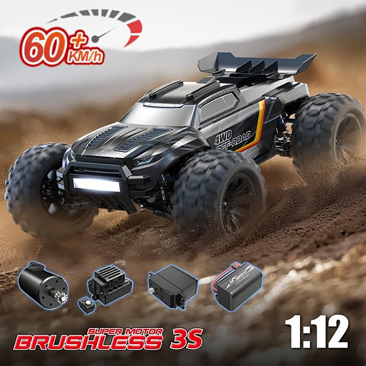 Радиоуправляемый внедрожник Hyper Go 1:12 - MJX-12212