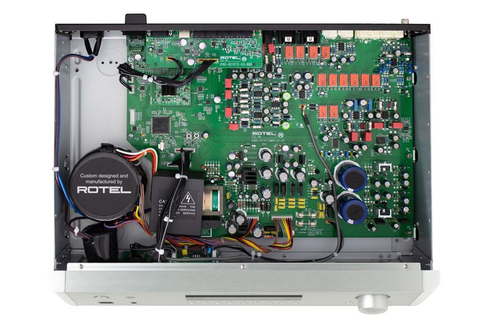 Rotel RC-1572 MKII silver Предварительный усилитель