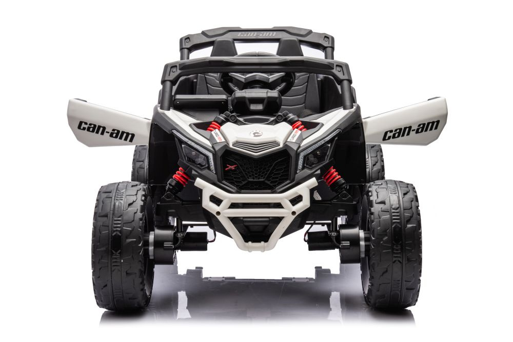 Детский электромобиль Багги Can-Am Maverick (24V, полный привод, белый) - DK-CA003-WHITE