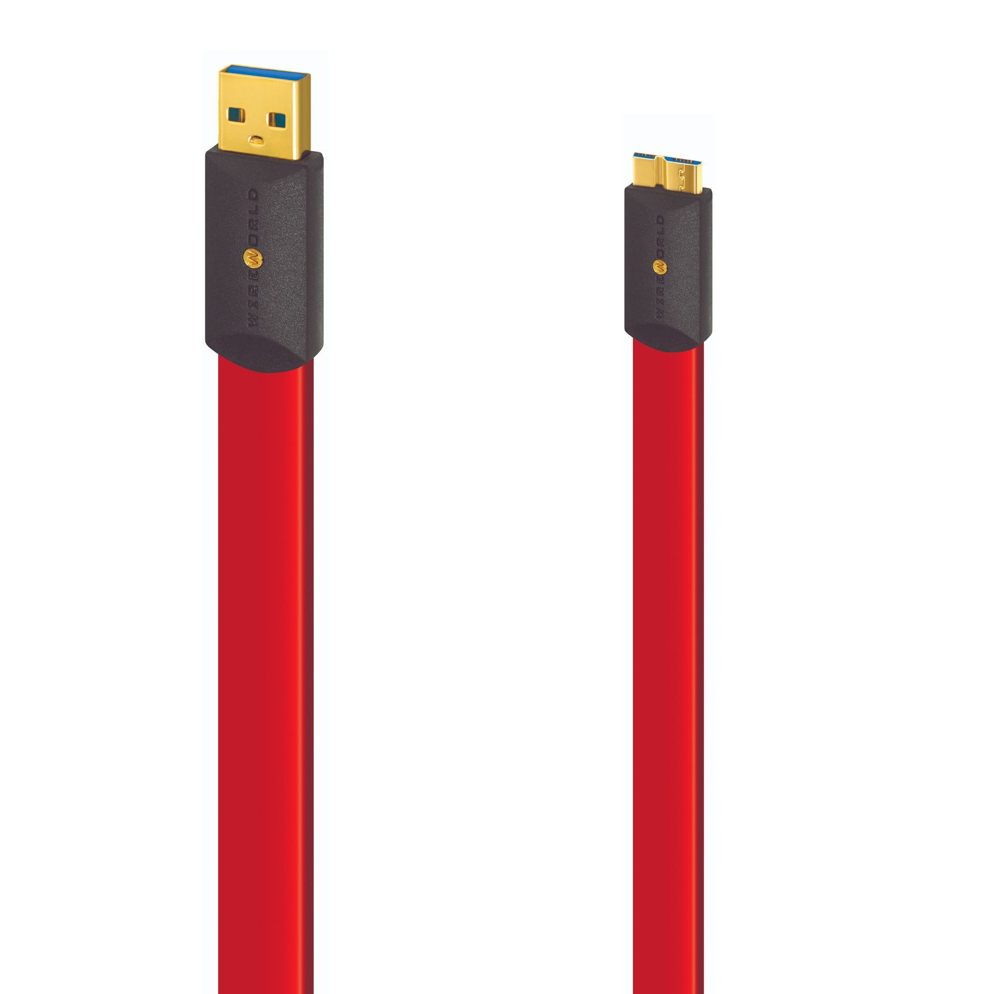 Wireworld Starlight 8 USB 3.0 A-Micro B Flat Cable 2.0m кабель USB тип A-Mic B (S3AM2.0M-8)