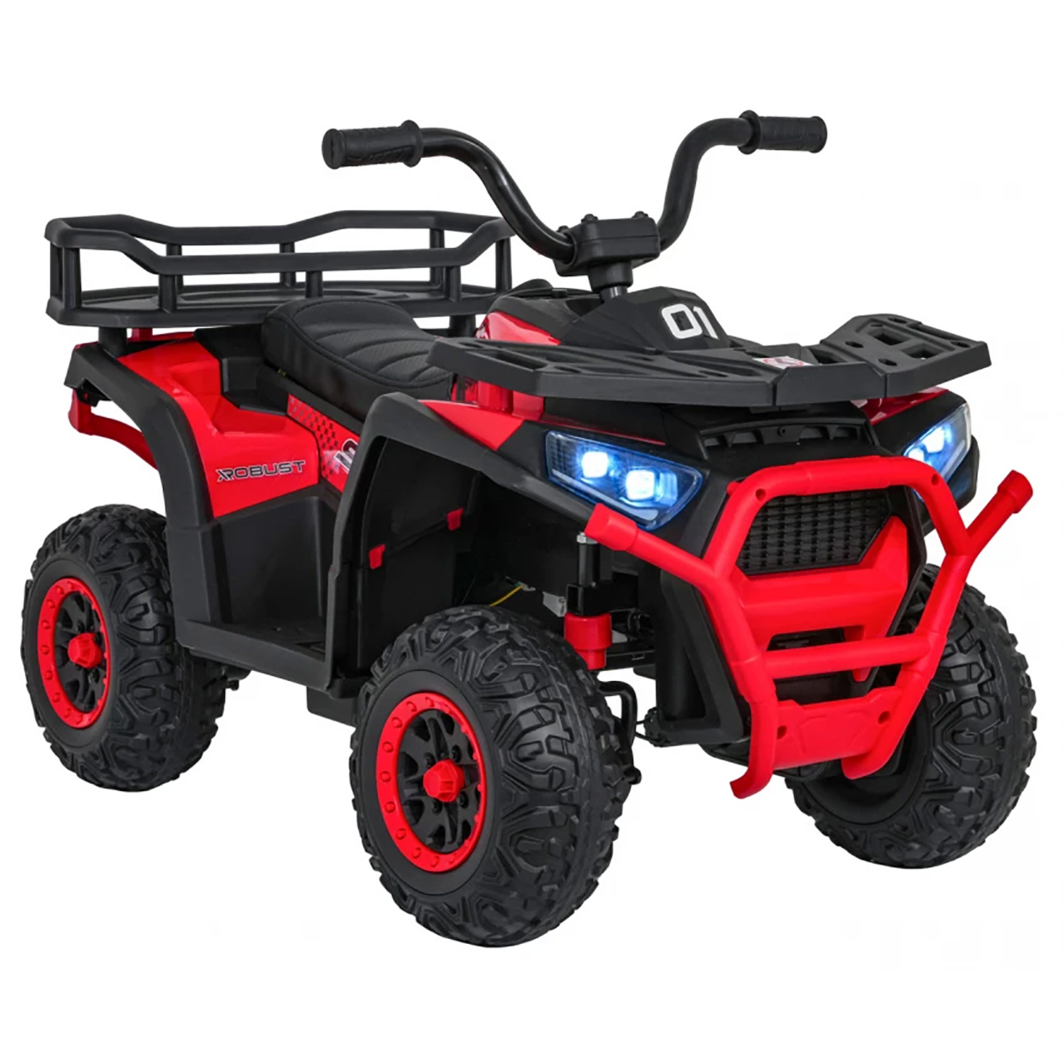 Детский электромобиль квадроцикл X-Robust (красный, 24V, 4WD, пульт, EVA) - XMX651-24V-4WD-RED