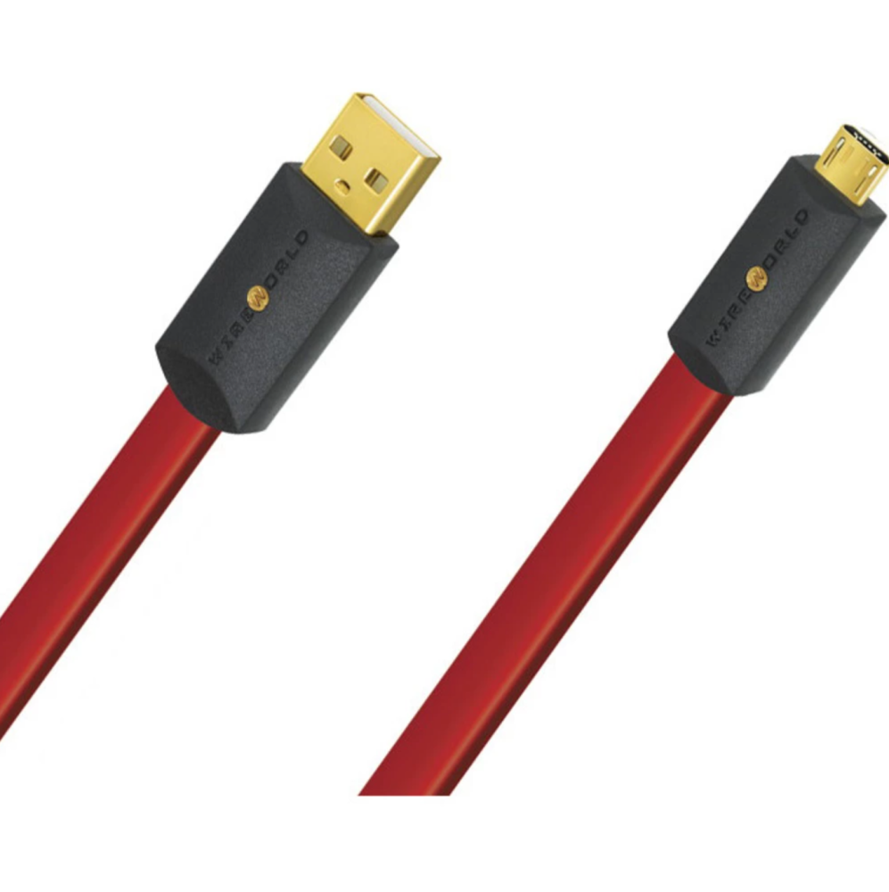 Wireworld Starlight 8 USB 2.0 A-Micro B Flat Cable 3.0m кабель USB тип A-Mic B (S2AM3.0M-8)