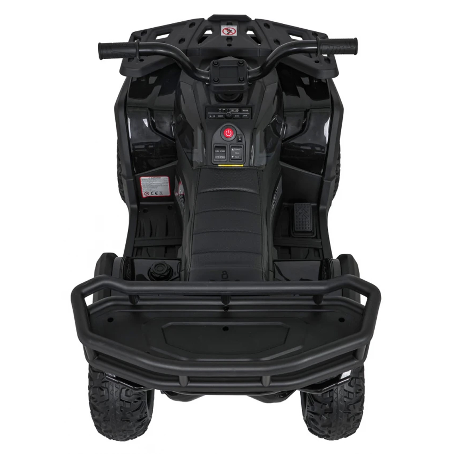 Детский электромобиль квадроцикл X-Robust (черный, 24V, 4WD, пульт, EVA) - XMX651-24V-4WD-BLACK