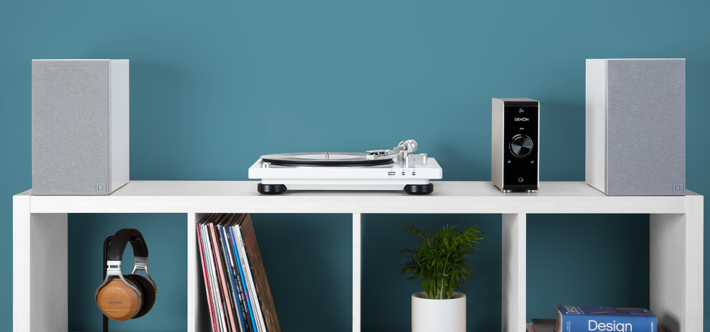 Denon DP-450USB white Проигрыватель винила