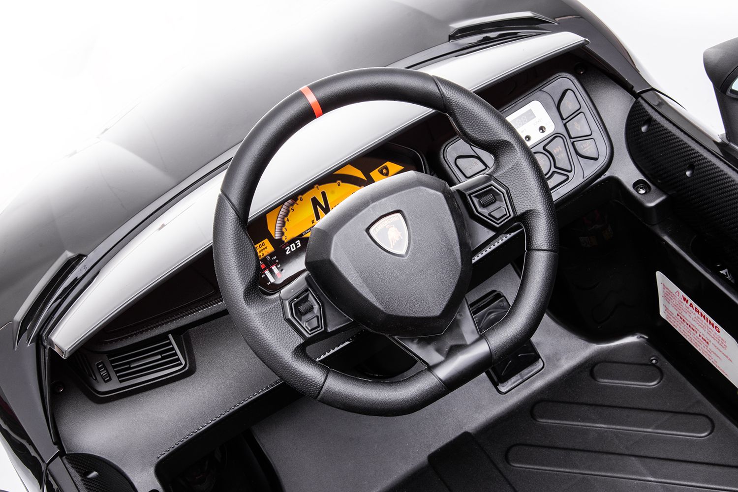 Детский электромобиль Lamborghini Aventador SV Roadster 2WD 12V - BDM0931-BLACK