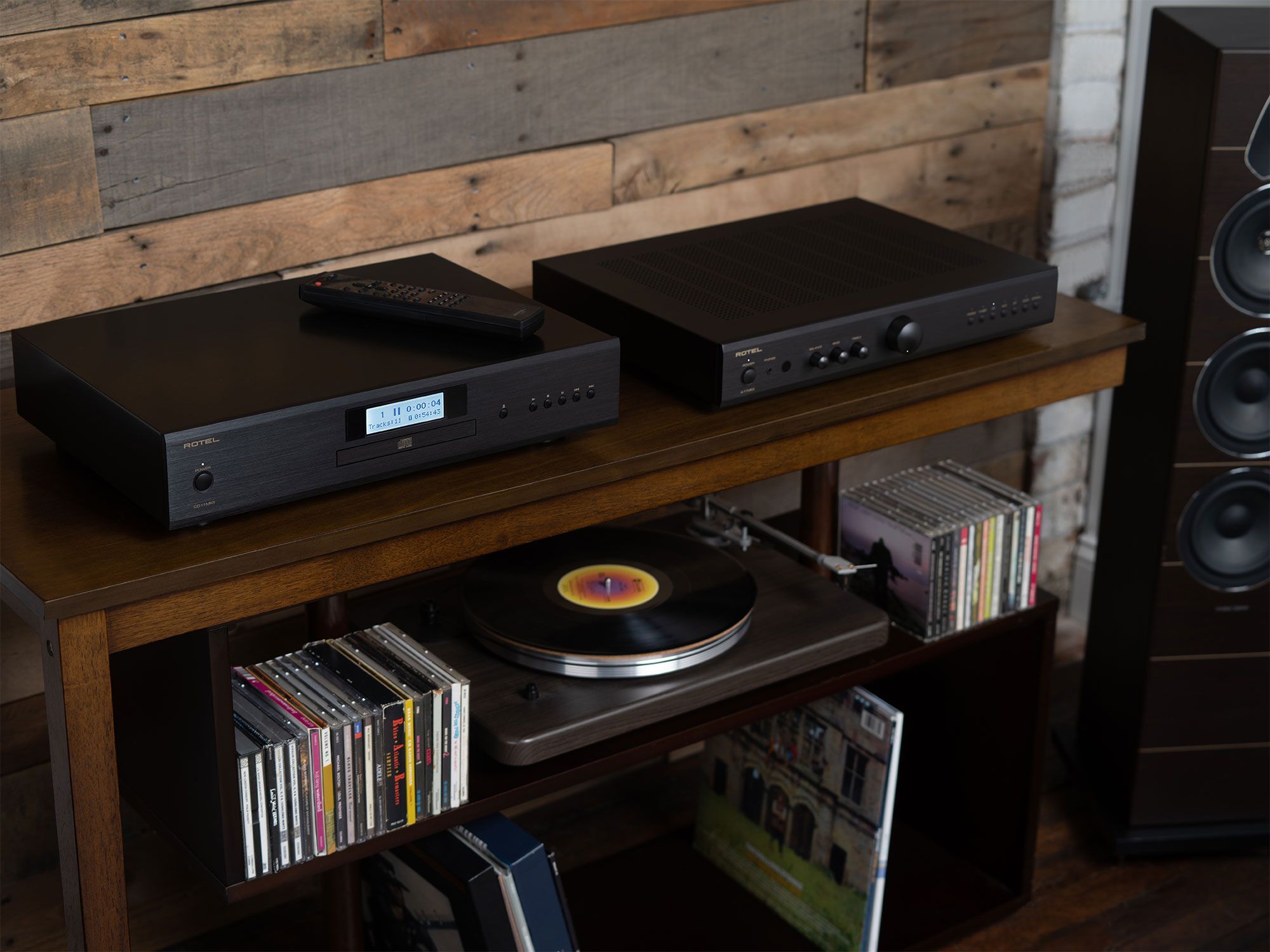Rotel A11MKII Black интегральный усилитель