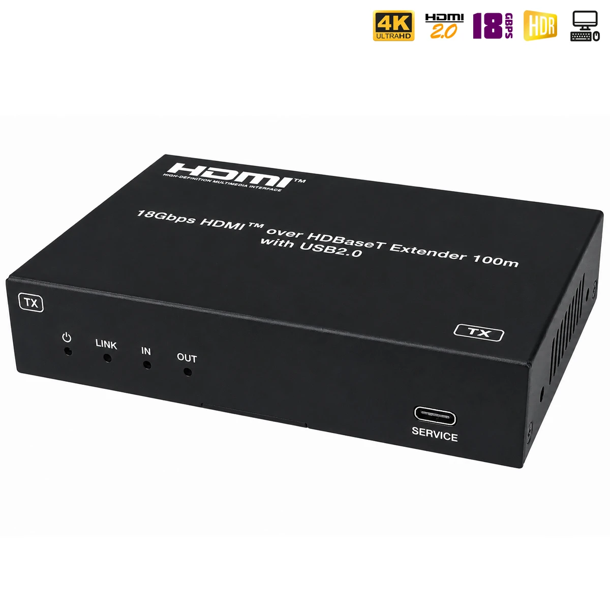 HDMI удлинитель по витой паре с HDBaseT / Dr.HD EX 100 HBT KVM
