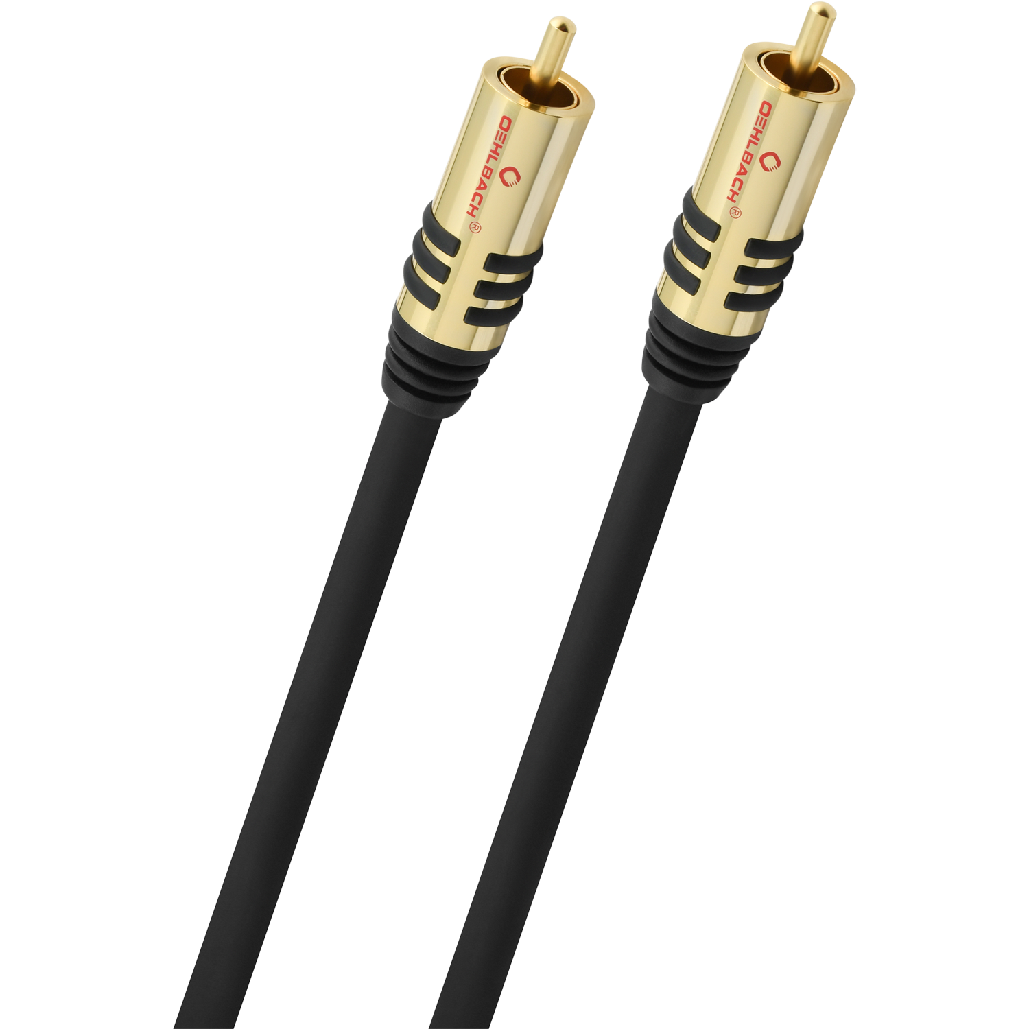 Oehlbach PERFORMANCE NF Sub-cable cinch/cinch 10m mono black Сабвуферный кабель D1C21540