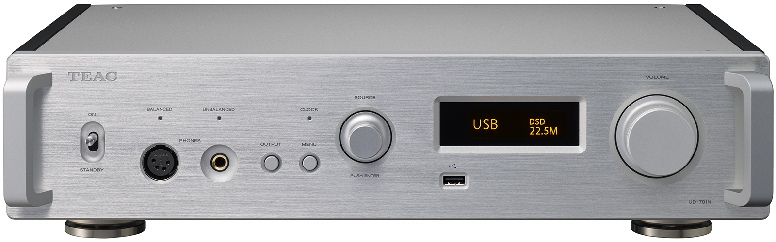 TEAC UD-701N Silver - USB ЦАП/сетевой плеер
