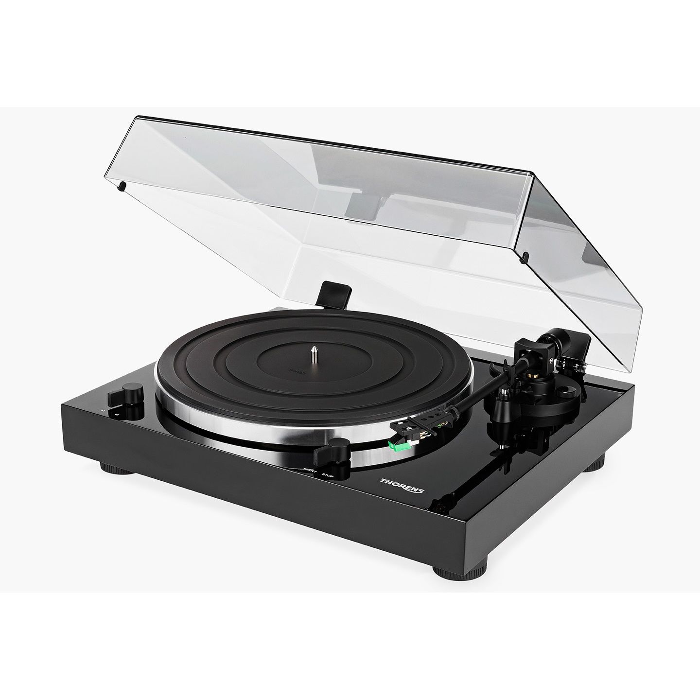 Thorens TD-202 TP71 AT95E highgloss black виниловый проигрыватель