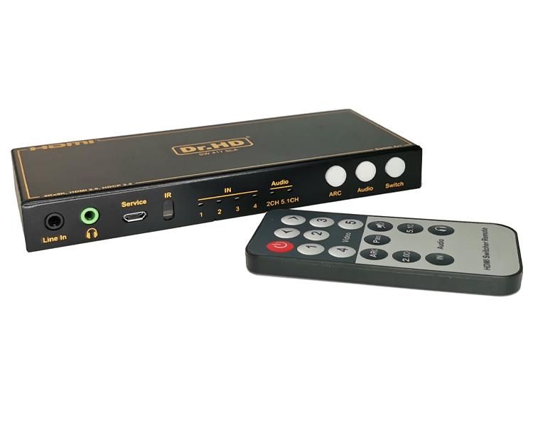 HDMI 2.0 переключатель 4x1 / Dr.HD SW 417 SLA