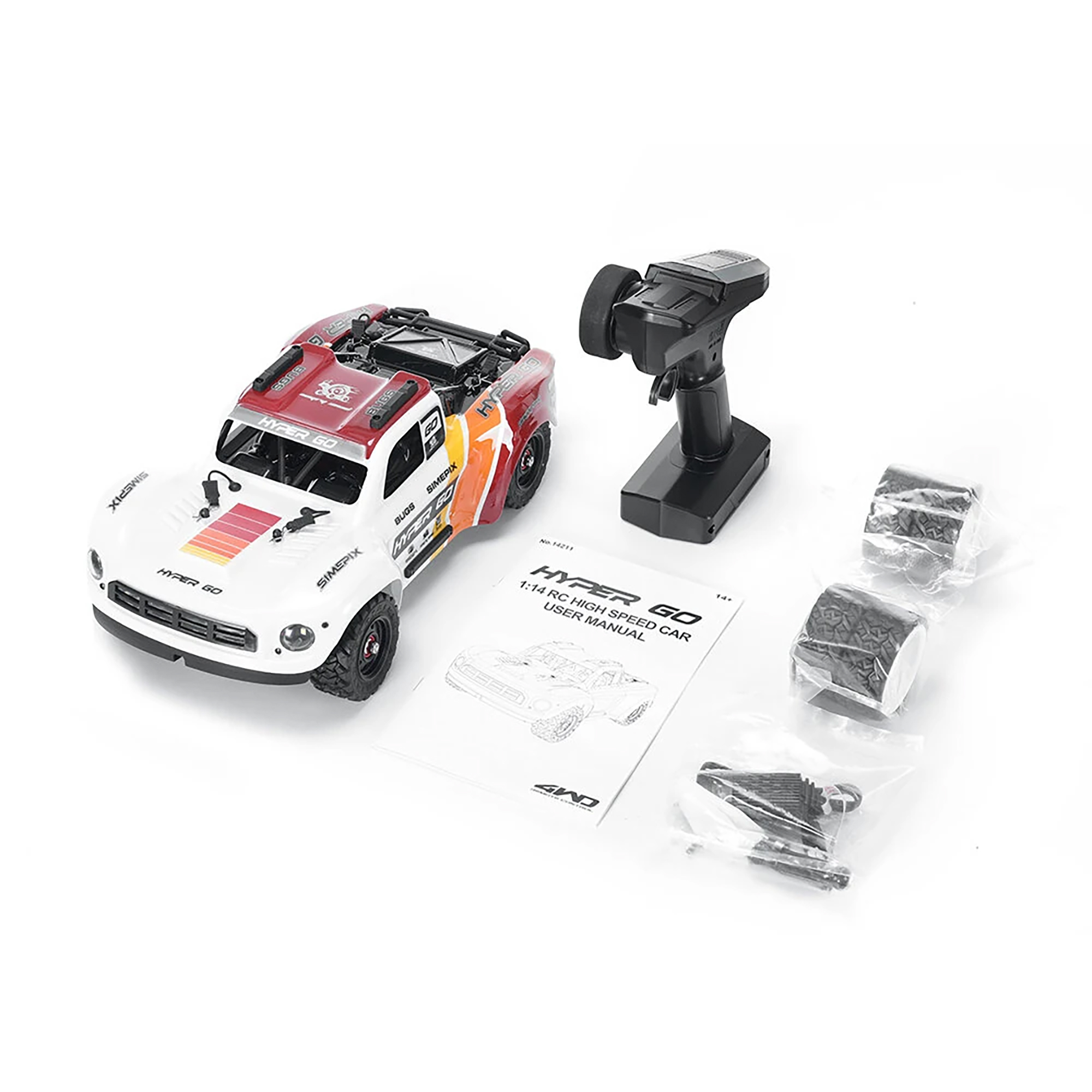 Радиоуправляемый шорт-корс MJX Hyper Go Brushless 4WD 1:14 - MJX-14211