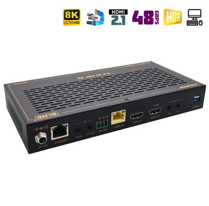 HDMI удлинитель по витой паре с KVM / Dr.HD EX 90 HBT 8K