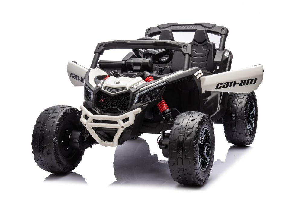 Детский электромобиль Багги Can-Am Maverick (24V, полный привод, белый) - DK-CA003-WHITE