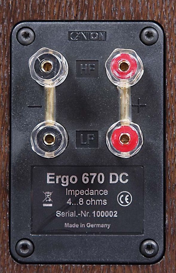 Canton Ergo 670 DC cherry Напольная акустика