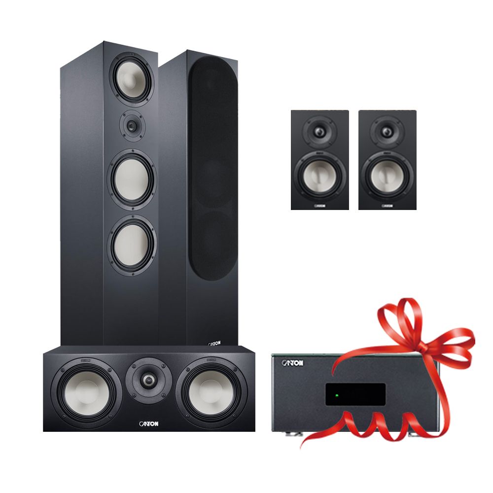 Canton Smart Cinema GLE I Black - комплект домашнего кинотеатра