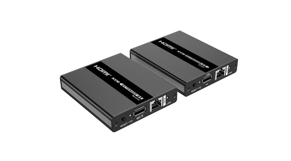 Lenkeng LKV371KVM 60m Передача HDMI сигнала по витой паре и IP сети с функцией KVM