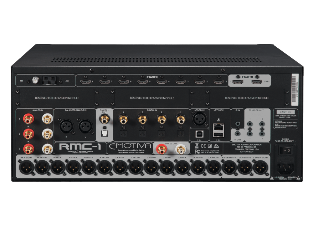 Emotiva RMC-1 AV-процессор