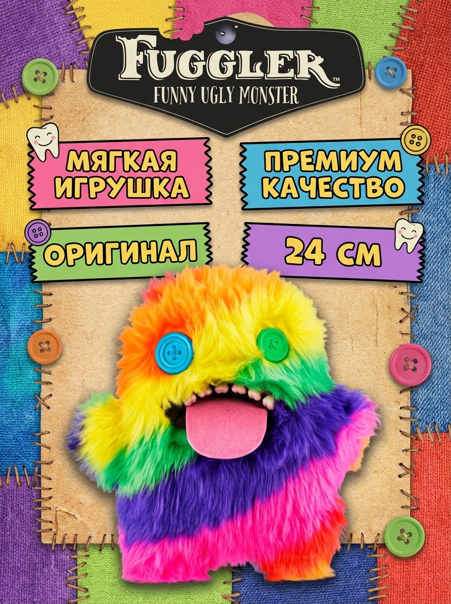 Мягкая игрушка FUGGLER Уга Буга - 15702L
