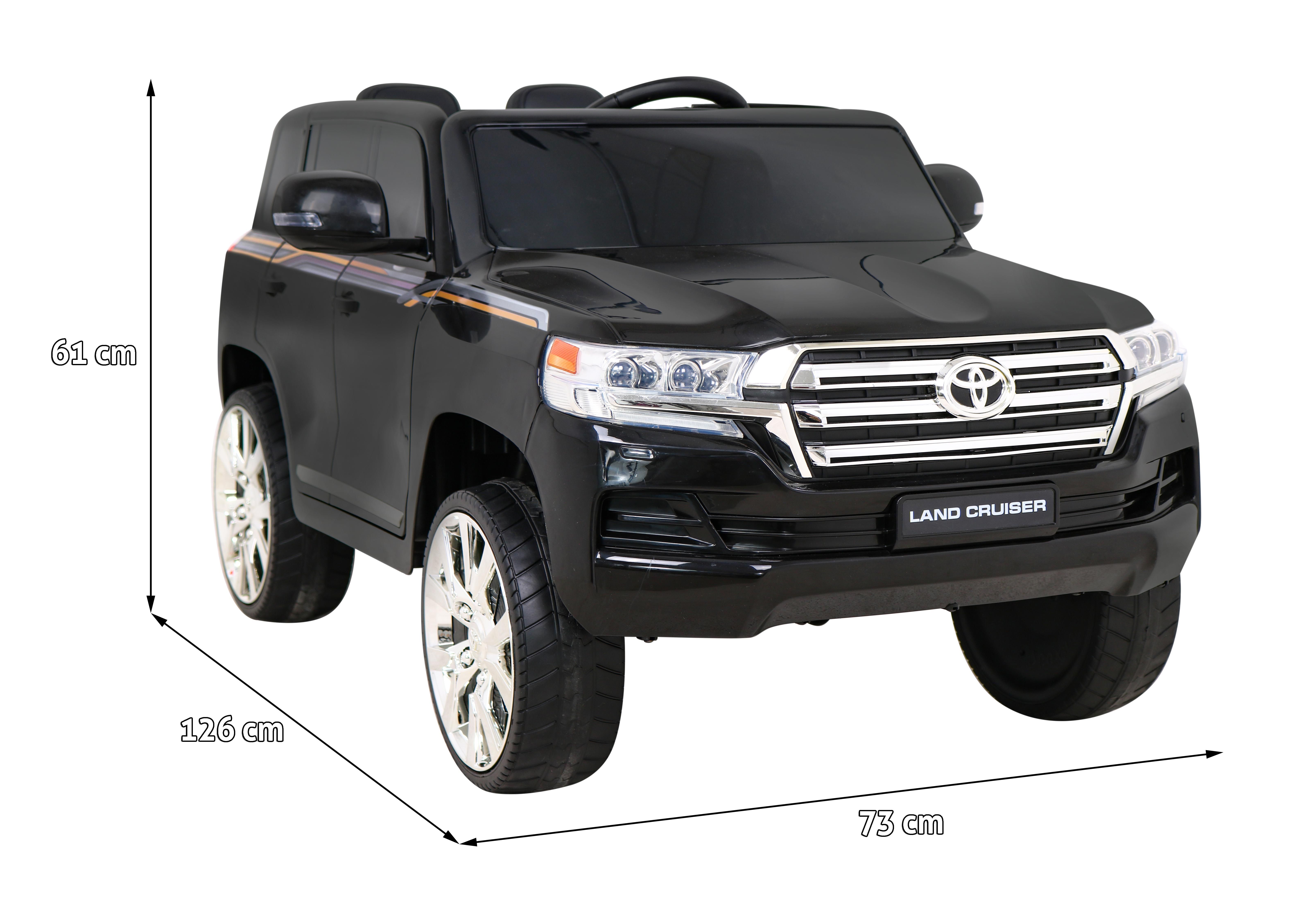 Детский электромобиль TOYOTA LAND CRUISER 12V - JJ2022-BLACK
