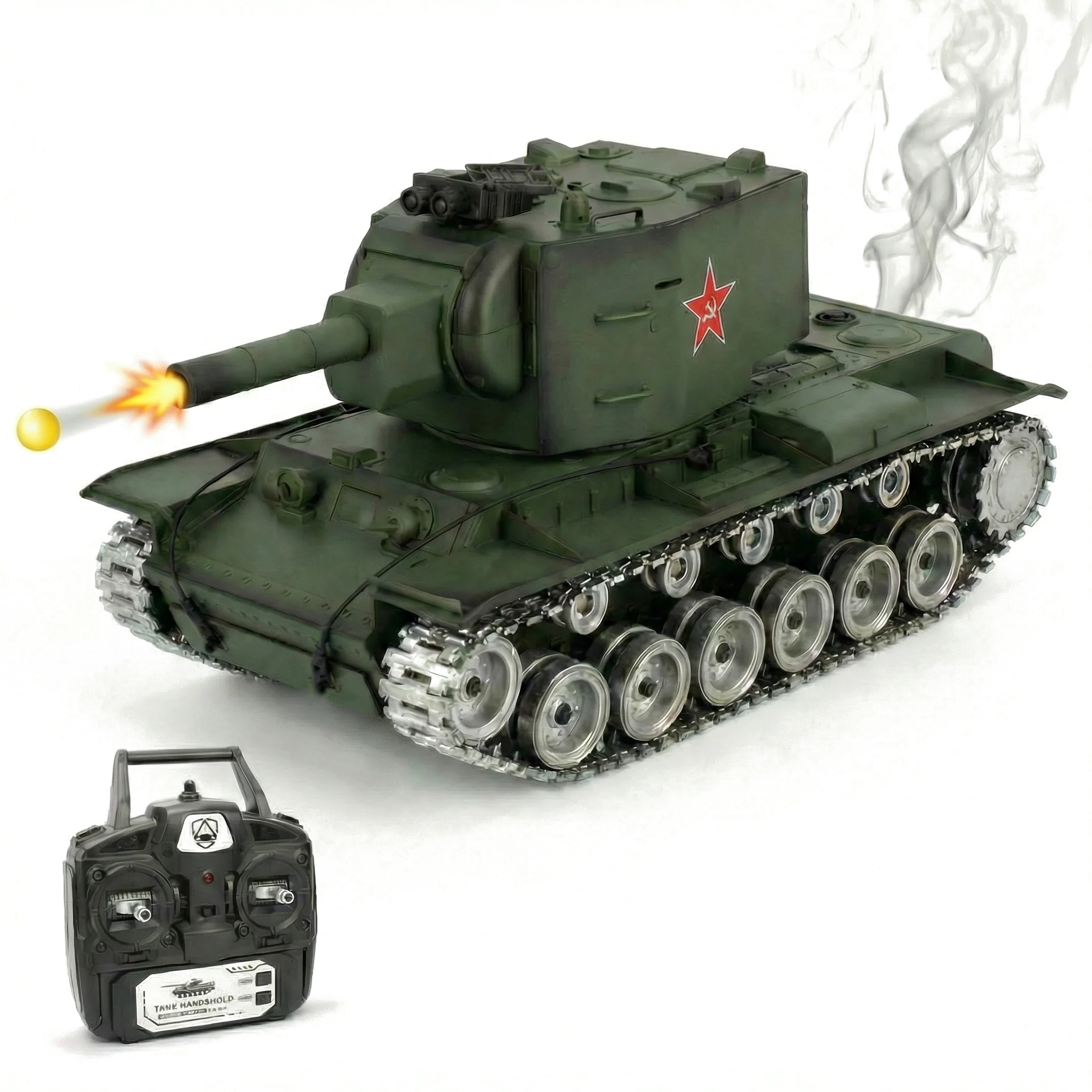 Радиоуправляемый танк R-WINGS Советский КВ-2 - RWG021-845PRO