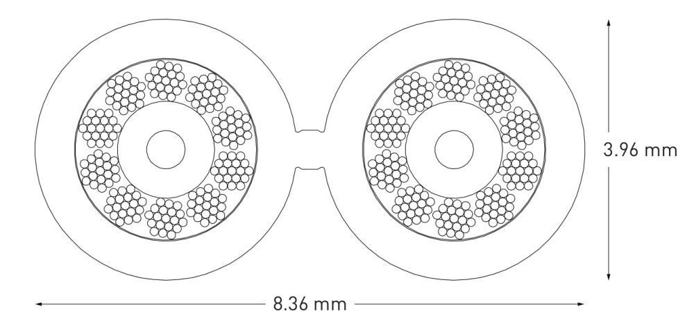 QED XT25 Pre-Term Speaker Cable 3.0m (Banana) кабель акустический 3.0м (QE1462)