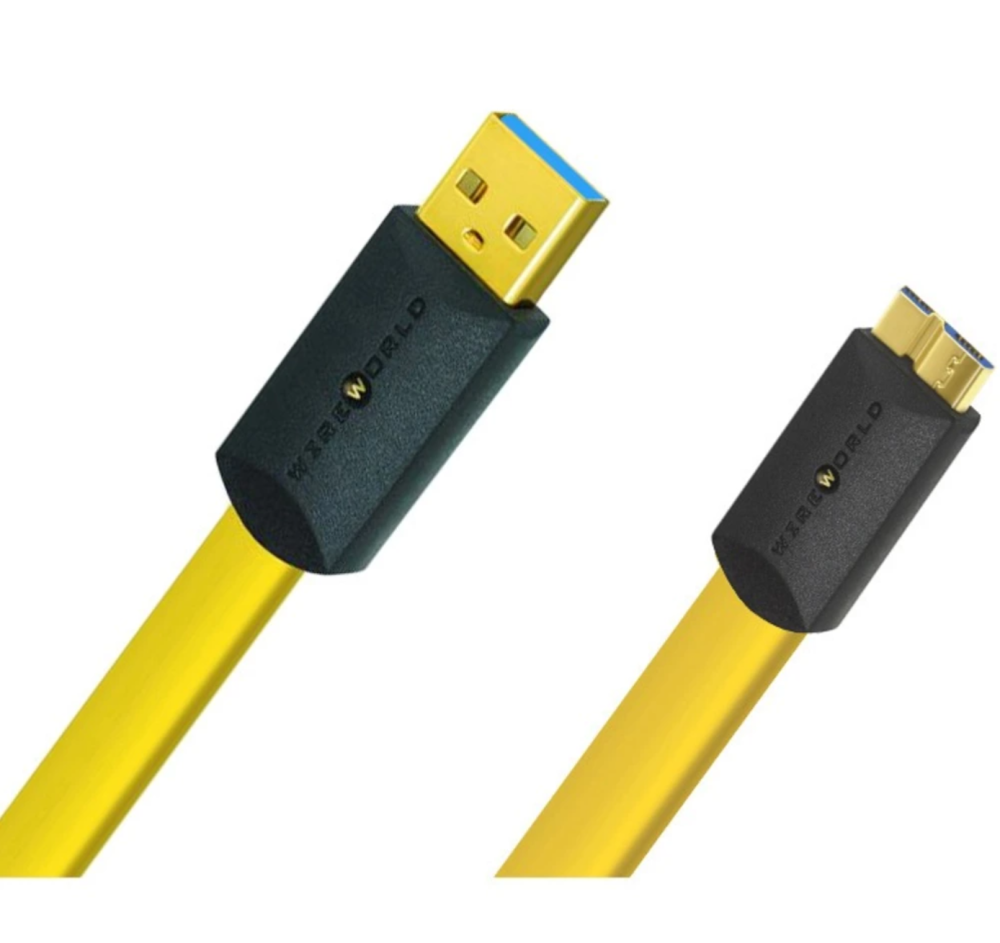 Wireworld Chroma 8 USB 3.0 A-Micro B Flat Cable 1.0m кабель USB тип A-Micro B (C3AM1.0M-8)