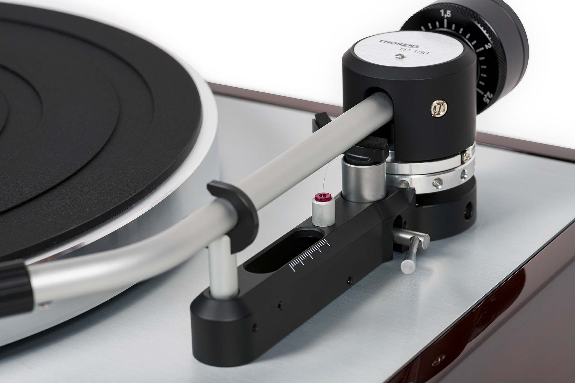 Thorens TD-403DD TP150 Ortofon 2M blue highgloss walnut виниловый проигрыватель