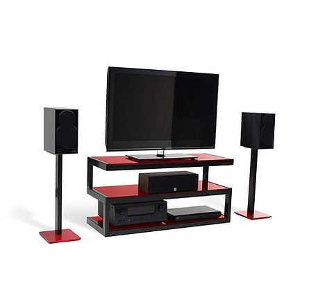 NorStone ESSE SPEAKER STAND/RED B подставки под акустические системы, красные, высота 80 см.