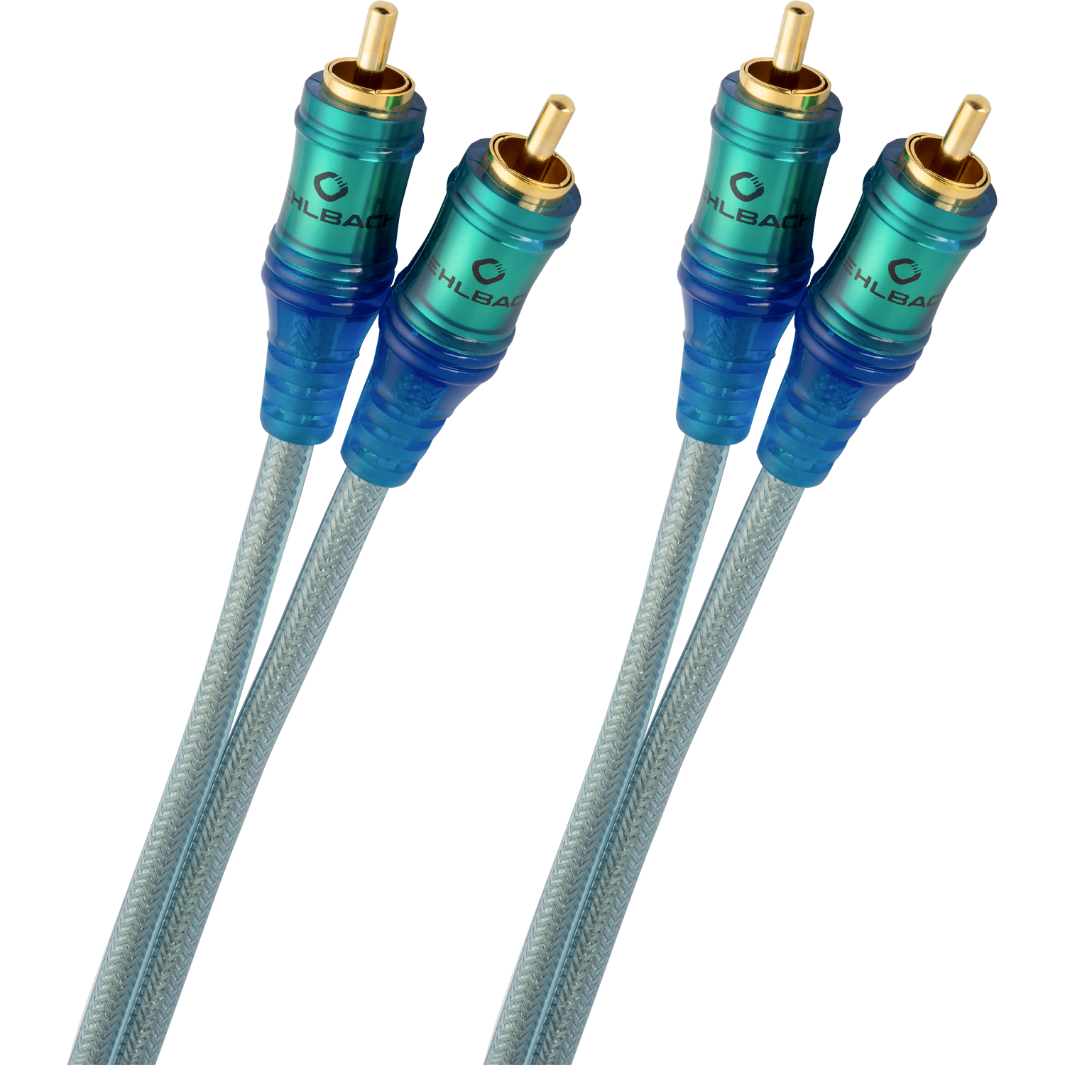 Oehlbach PERFORMANCE Master Connect Ice blue 2,0m Аудио кабель NF RCA D1C92022
