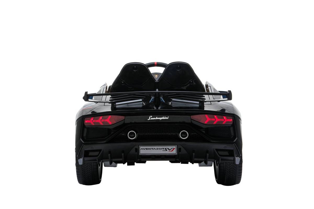 Детский электромобиль Lamborghini SVJ (черный, 12V) - HL328