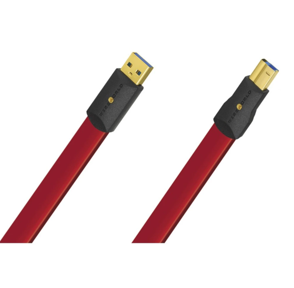 Wireworld Starlight 8 USB 3.0 A-B Flat Cable 3.0m кабель USB тип A-B (S3AB3.0M-8)