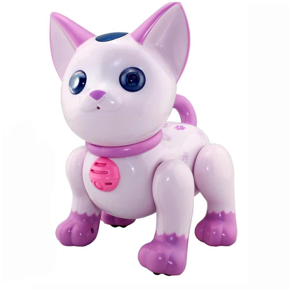 Радиоуправляемый робот Интерактивный Розовый Кот - ZYA-A2744-2-PINK