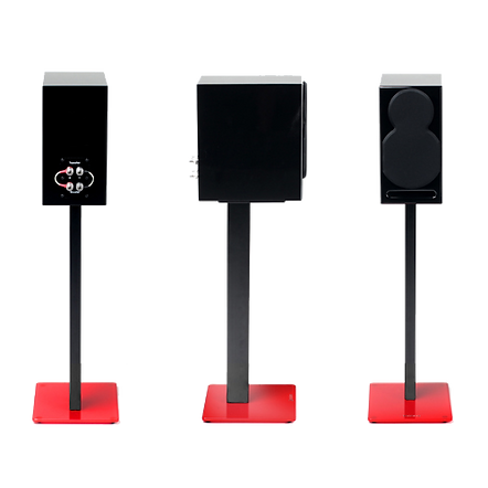 NorStone ESSE SPEAKER STAND/RED B подставки под акустические системы, красные, высота 80 см.