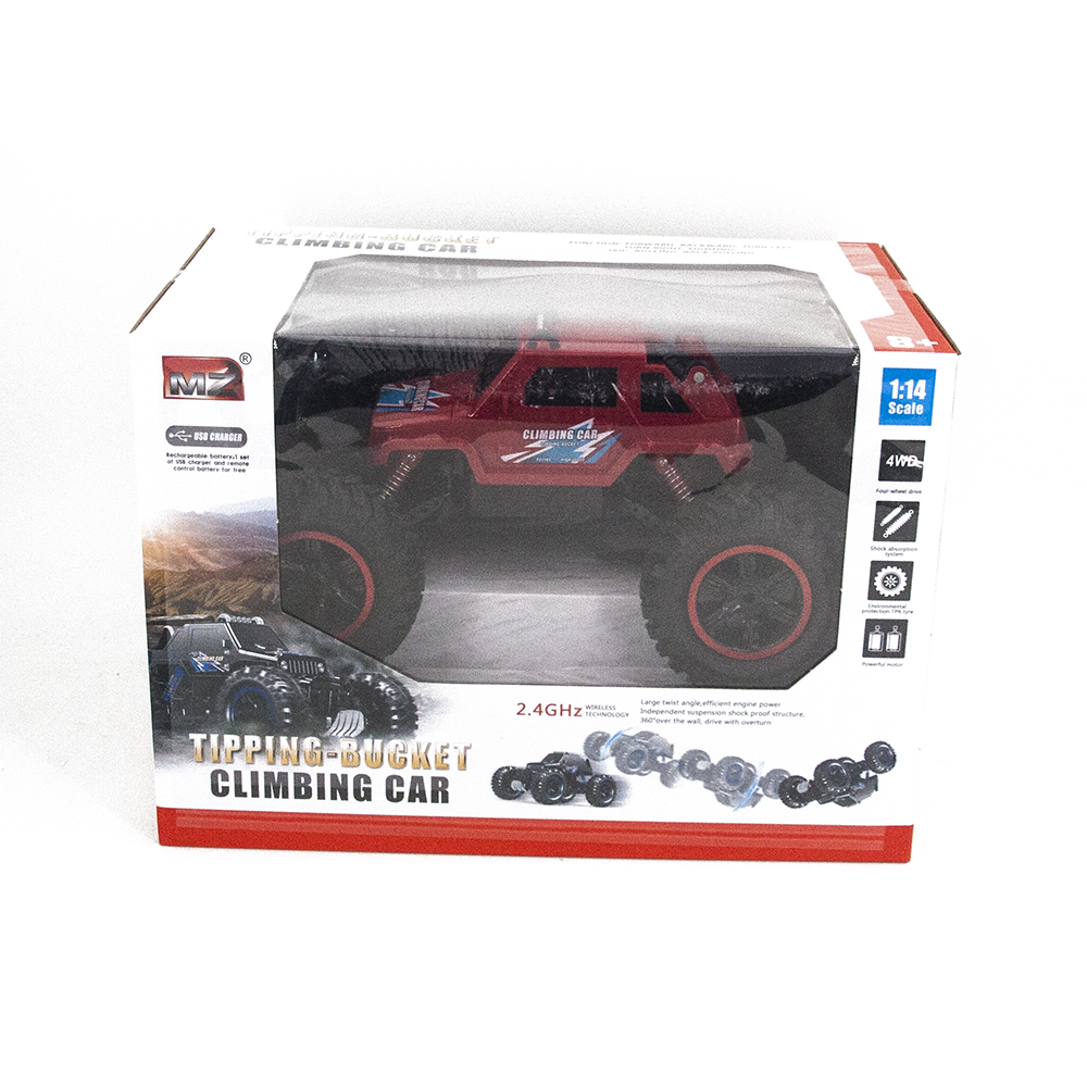 Радиоуправляемый краулер MZ Tipping-Bucket Red 1:14 2.4G - MZ-2836-R