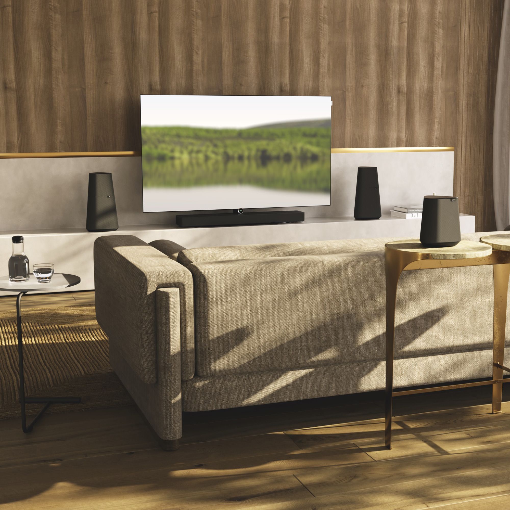 Loewe klang bar3 mr basalt grey 60614D10 активный саундбар