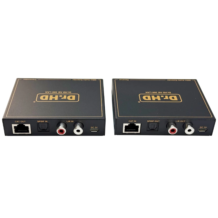 Удлинитель аудио по витой паре Dr.HD AE 300 LAN