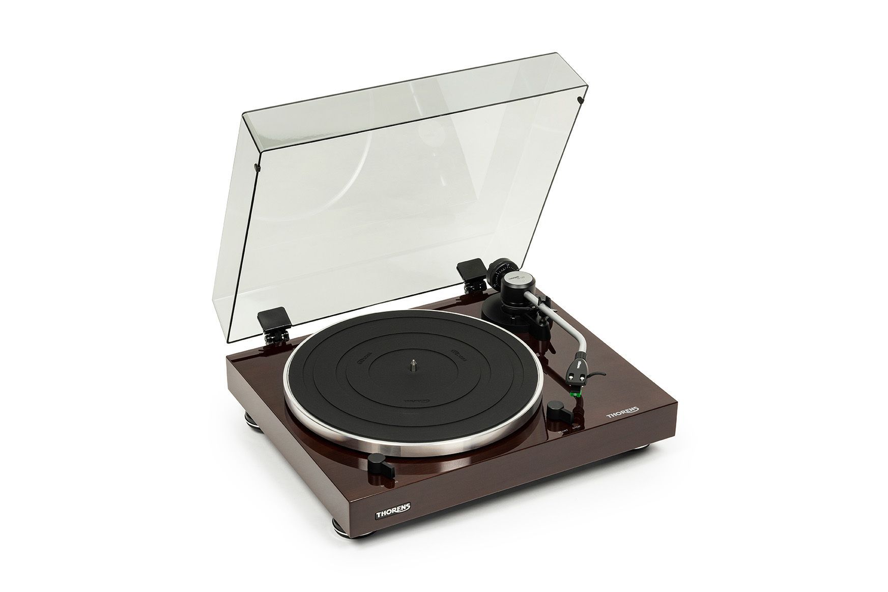 Thorens TD-204 TP120 AT95E walnut виниловый проигрыватель