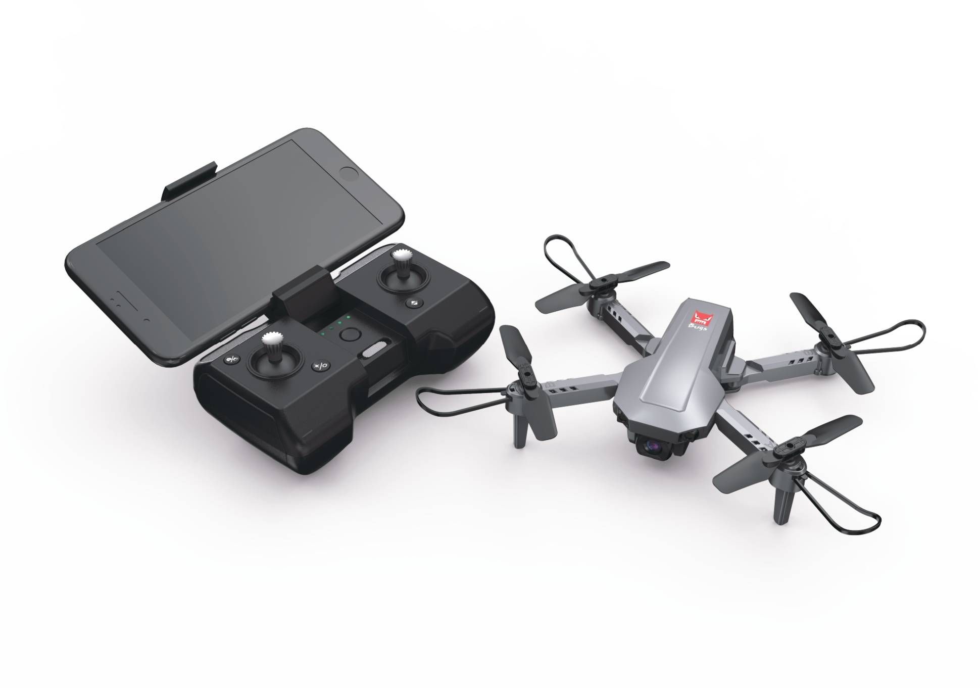 Радиоуправляемый квадрокоптер с сумкой MJX V1 4K/1080P WiFi FPV 2 АКБ 2.4G - MJX-V1-BAG-COMBO
