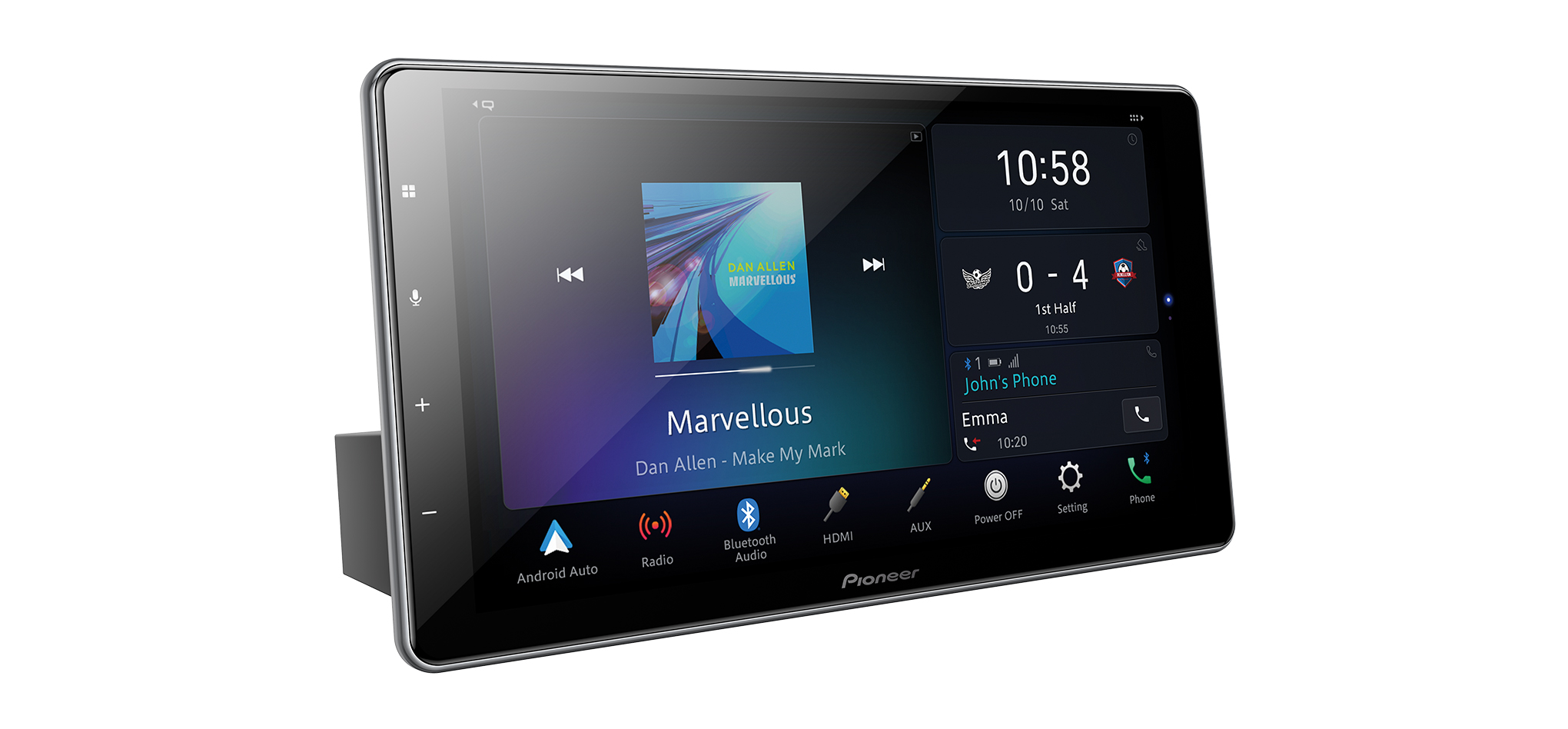 Flash 2-DIN с экраном PIONEER DMH-ZS9350BT Автомагнитола