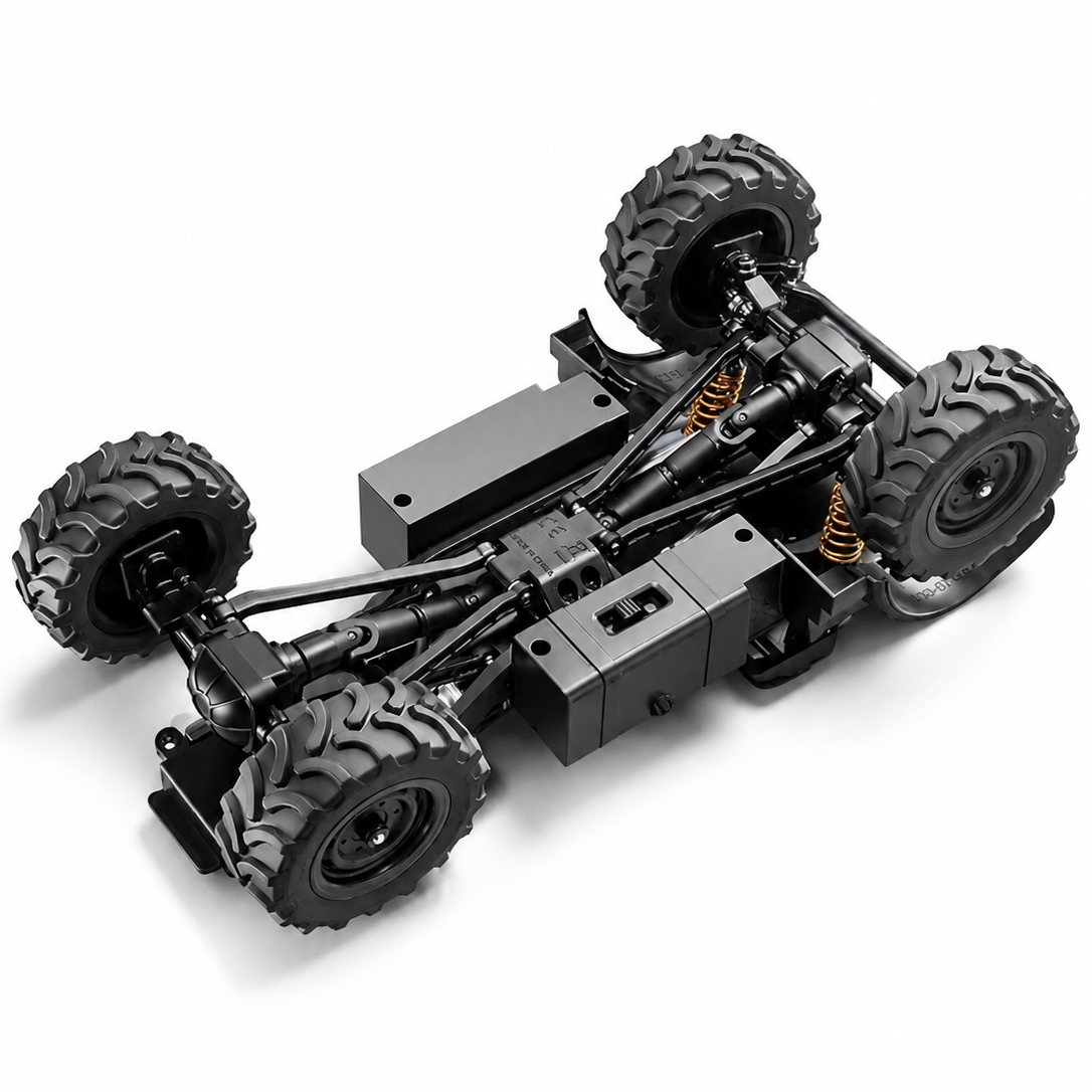 Радиоуправляемый грузовик Unimog U4000 4WD 1:18 - MN-333-GREEN